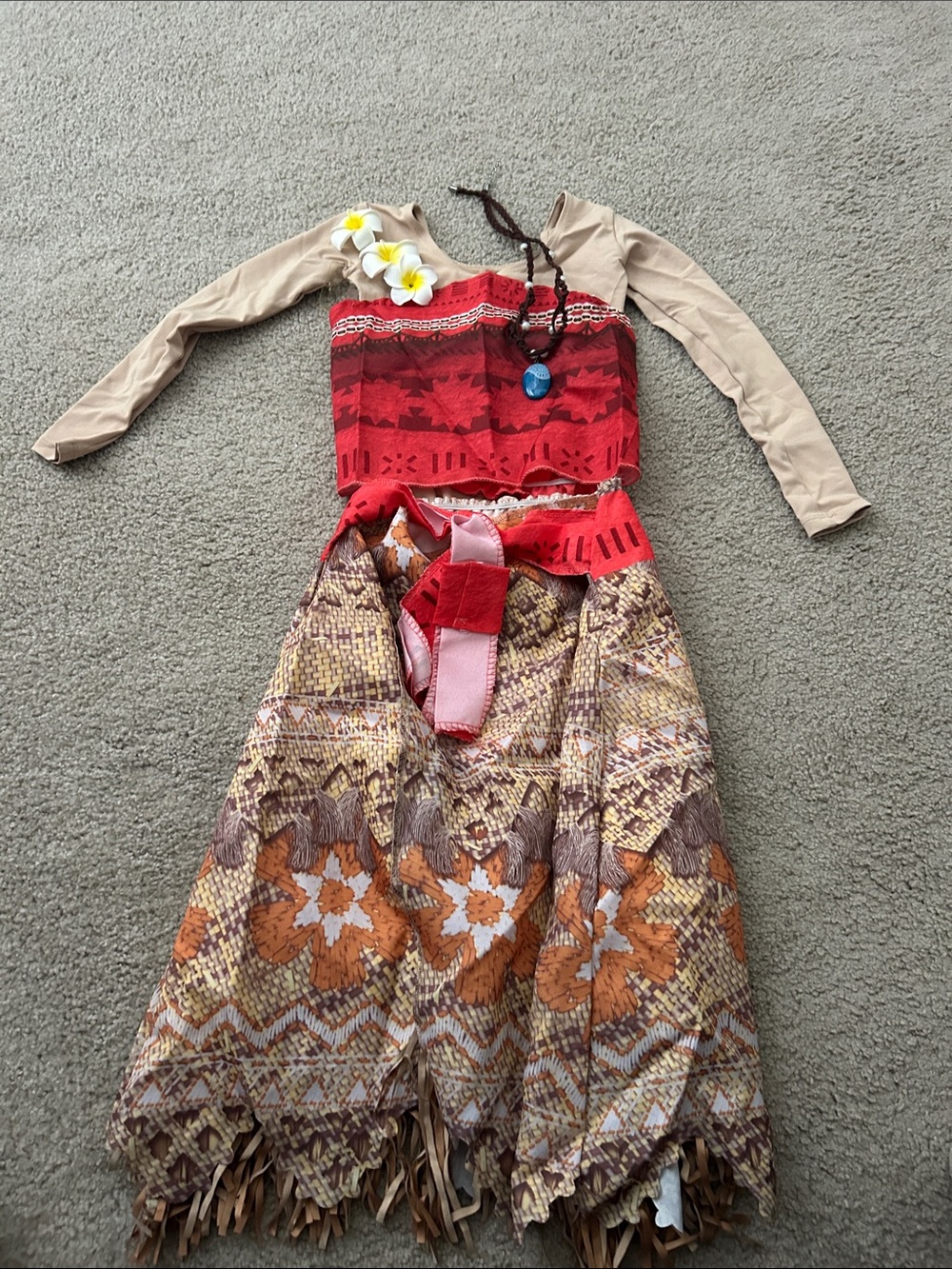 Kids MoanaCostume